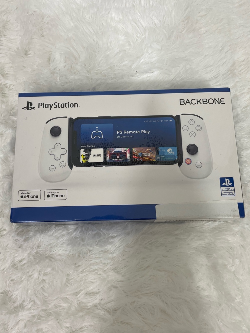 BACKBONE ONE PlayStation Edition Mobile Gaming Controller Gen 1 - Lightning NEW!
